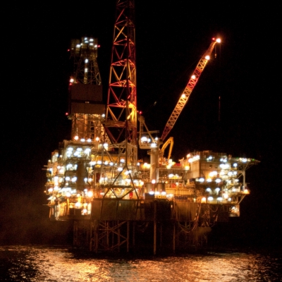 Shah Deniz Alpha platform (Credit: BP)