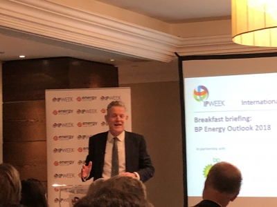 Spencer Dale, BP group chief economist, addressing IP Week 2018